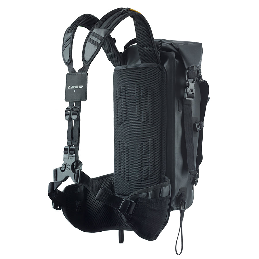 Dry Tactical Backpack 15L, Black simple LOOP Tackle