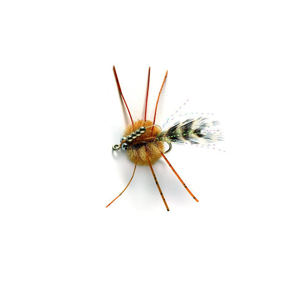 Grand Slam Crab Flies Fulling Mill #4 Tan 