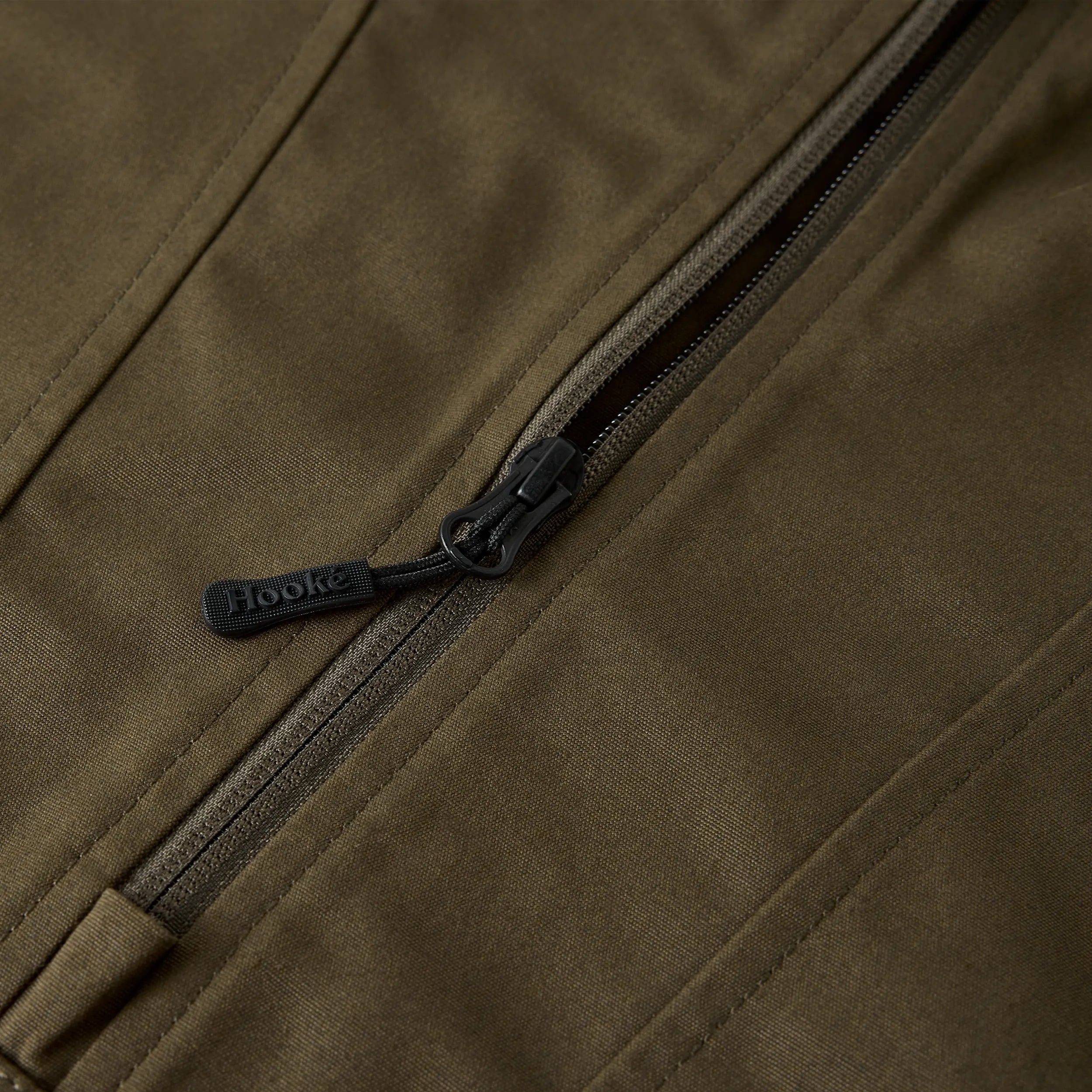 Hooké - Anorak - Dark Olive & Brown Jacket Hooké