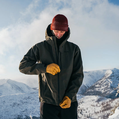 Hooké - Frontier Hardshell - Dark Olive Jacket Hooké