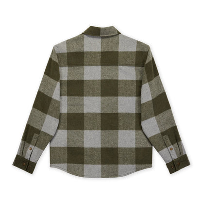 Hooké - Canadian Over Shirt - Dark Olive & Grey Jacket Hooké