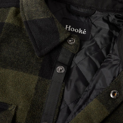 Hooké - Canadian Insulated Shirt - Dark Olive & Black Jacket Hooké