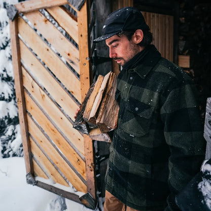 Hooké - Canadian Insulated Shirt - Dark Olive & Black Jacket Hooké
