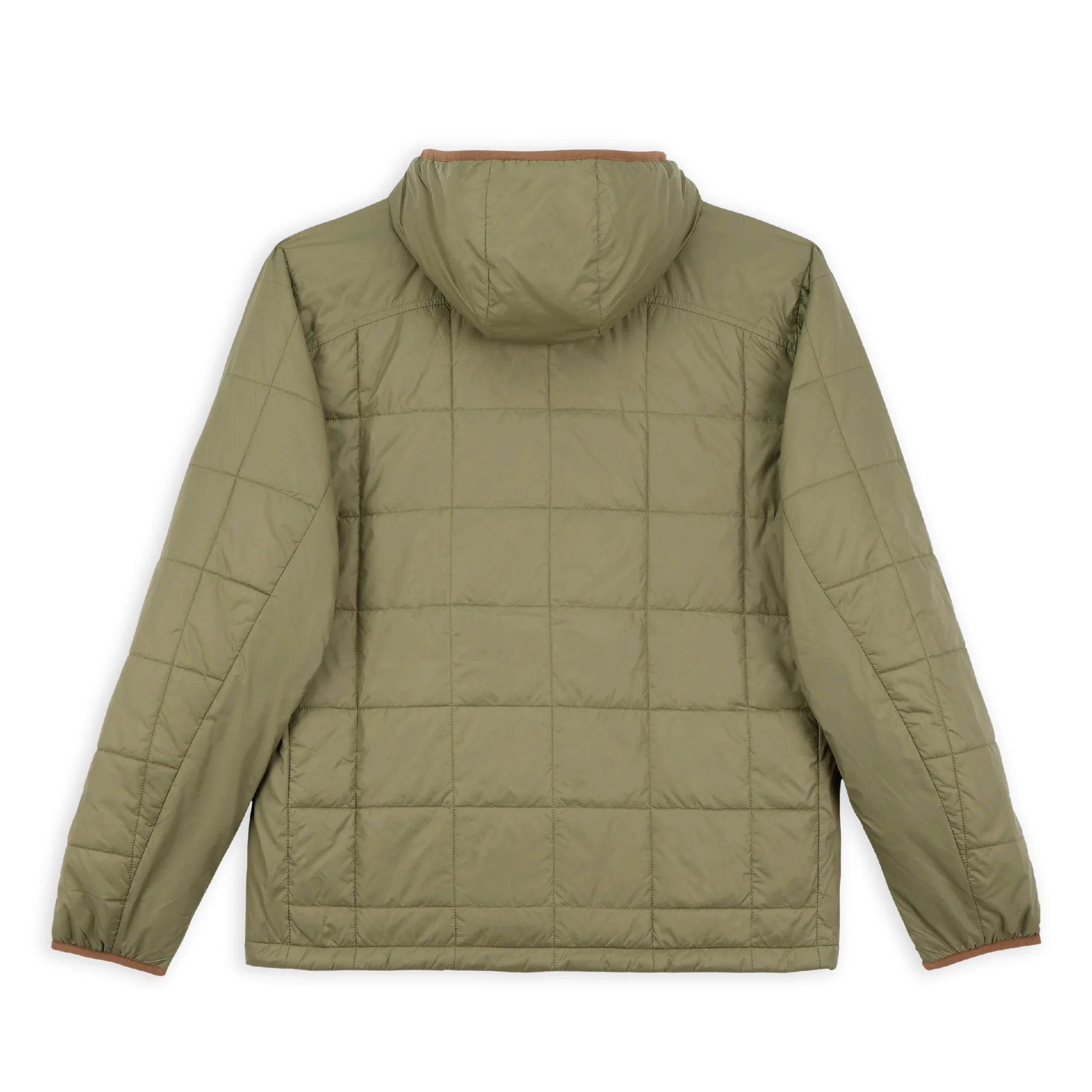 Hooké - Light Weight Insulated Hood Jacket - Burnt Olive Insulated Jacket Hooké