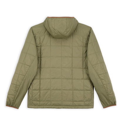 Hooké - Light Weight Insulated Hood Jacket - Burnt Olive Insulated Jacket Hooké