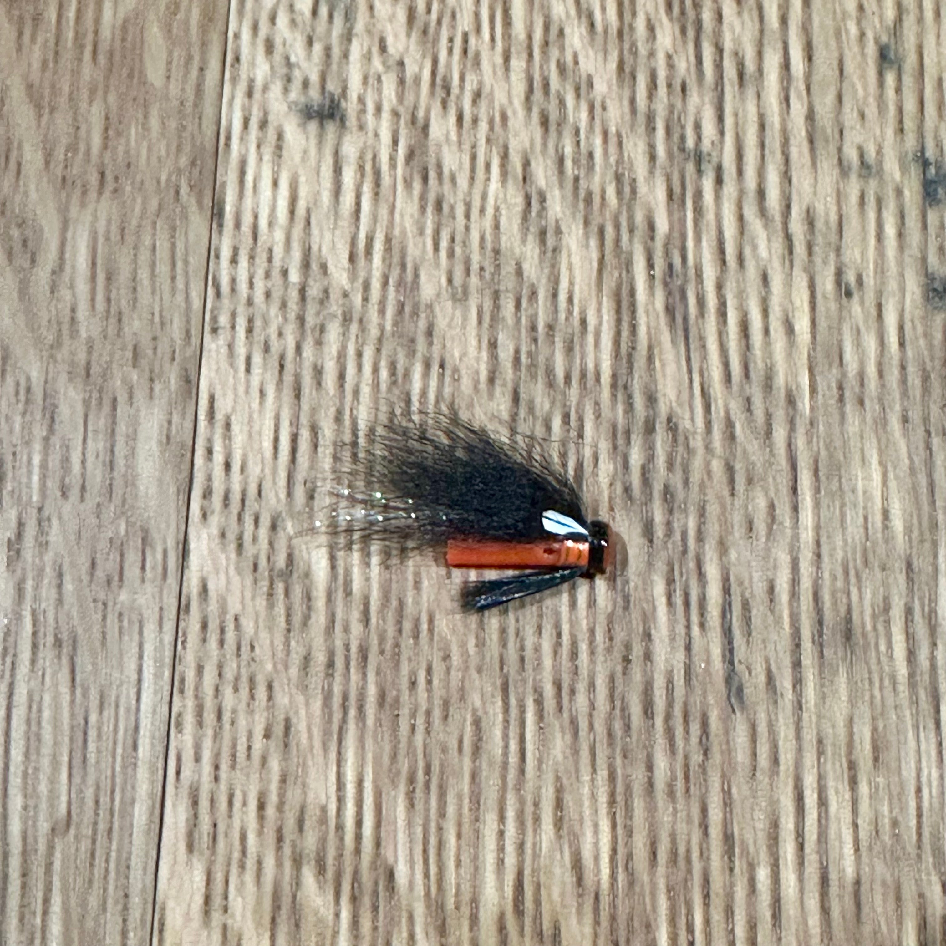 Fl.Orange Hitch Tube flies Shadow Flies 3/4"  