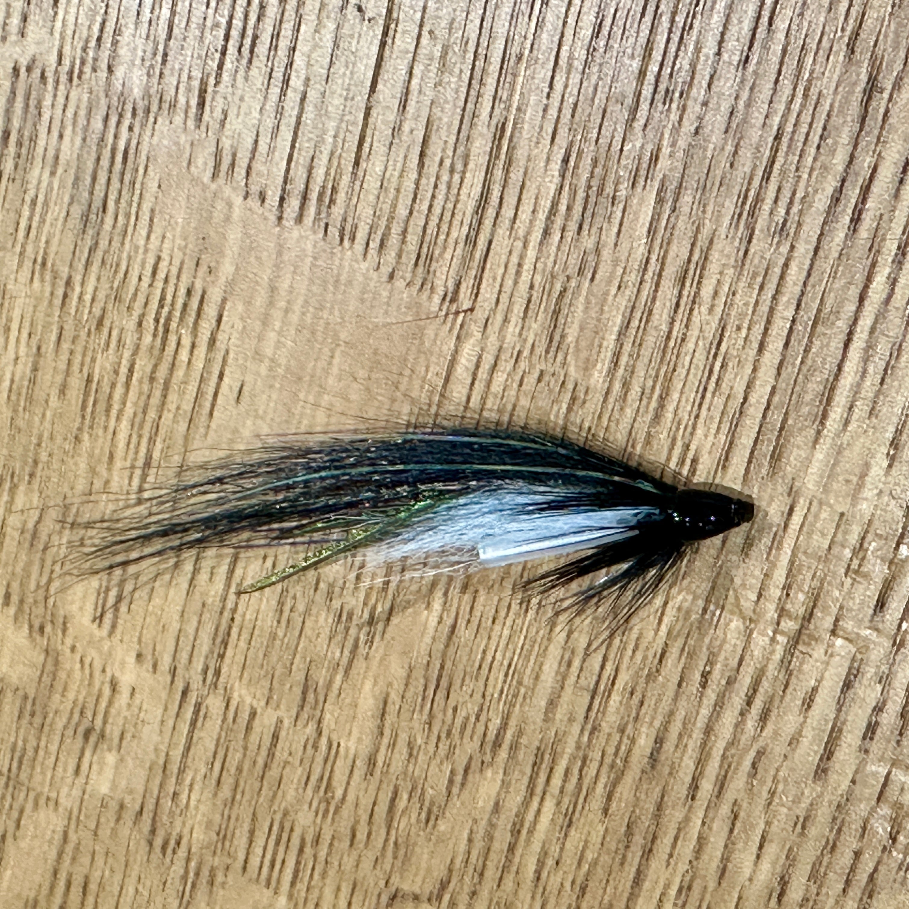 Tungsten Conehead Sunray Shadow / White-Black / 65mm atlantic flies