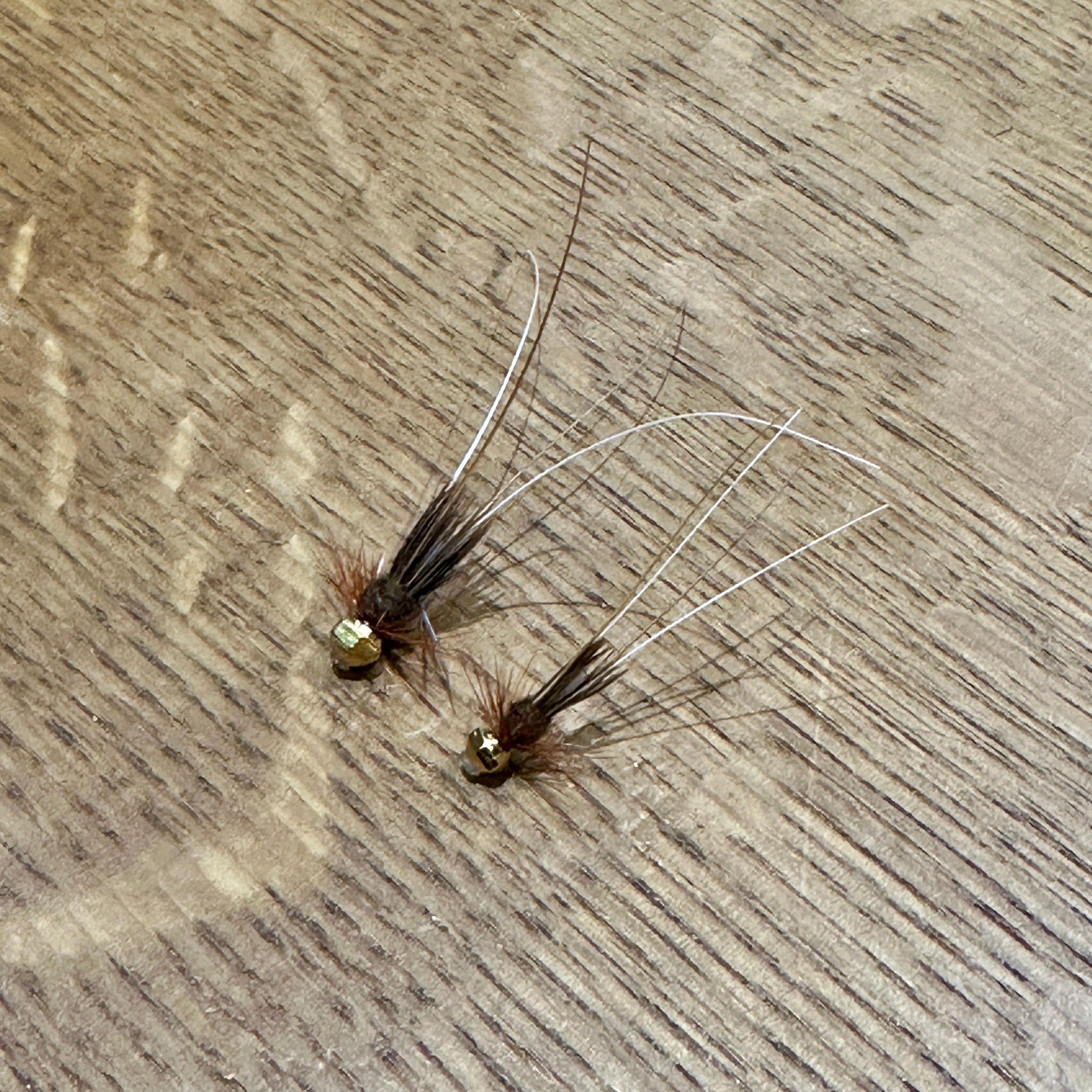 HEX CONE Brown UV Frances Tube Fly atlantic flies