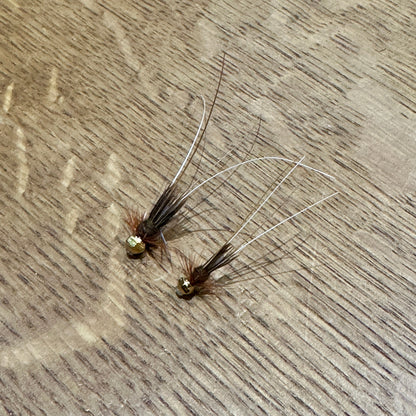 HEX CONE Brown UV Frances Tube Fly atlantic flies