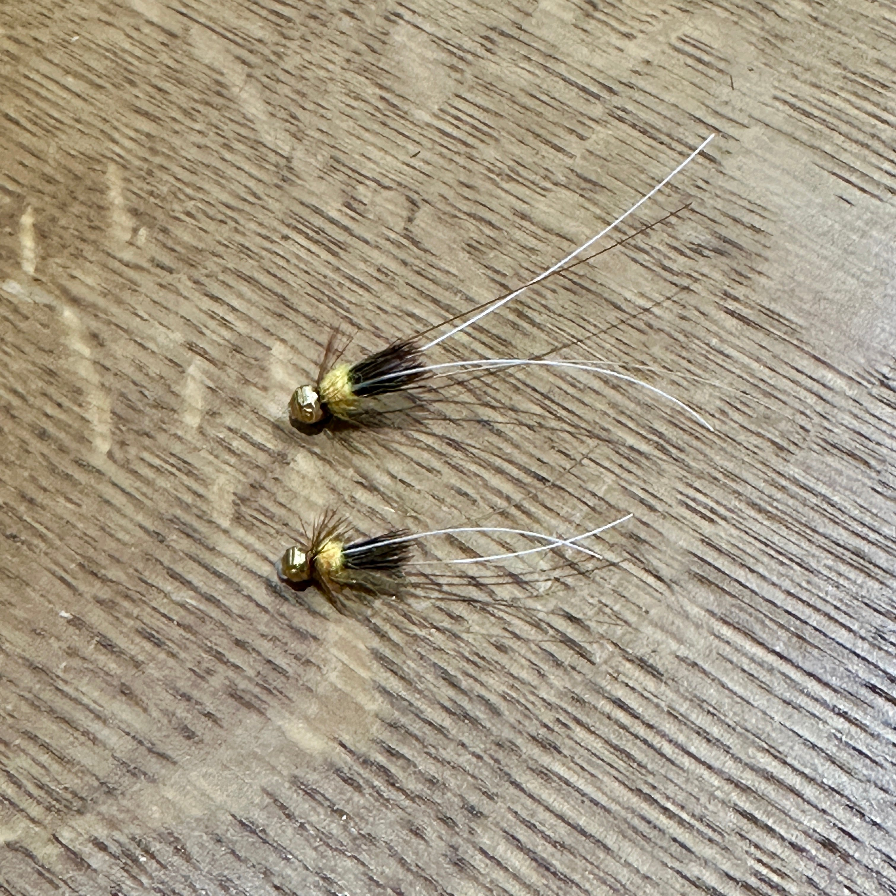 HEX CONE Creme Brule UV Frances Tube Fly atlantic flies