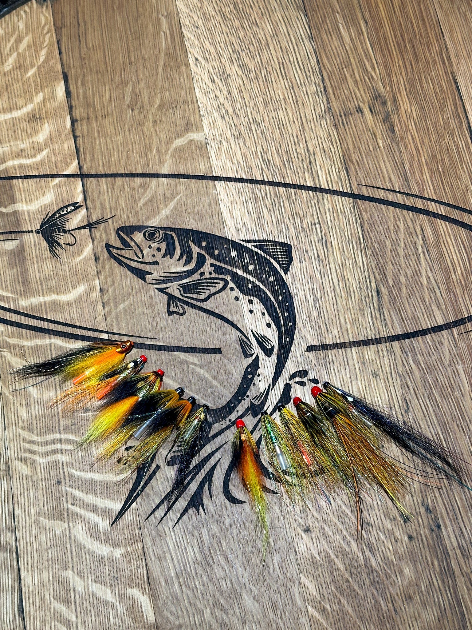 Spring Salmon fly Selection- Willie Gunns and More flies Twinpeakesflyfishing   