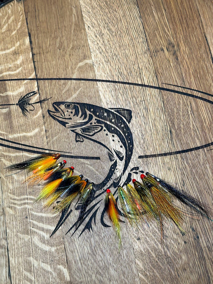 Spring Salmon fly Selection- Willie Gunns and More flies Twinpeakesflyfishing   
