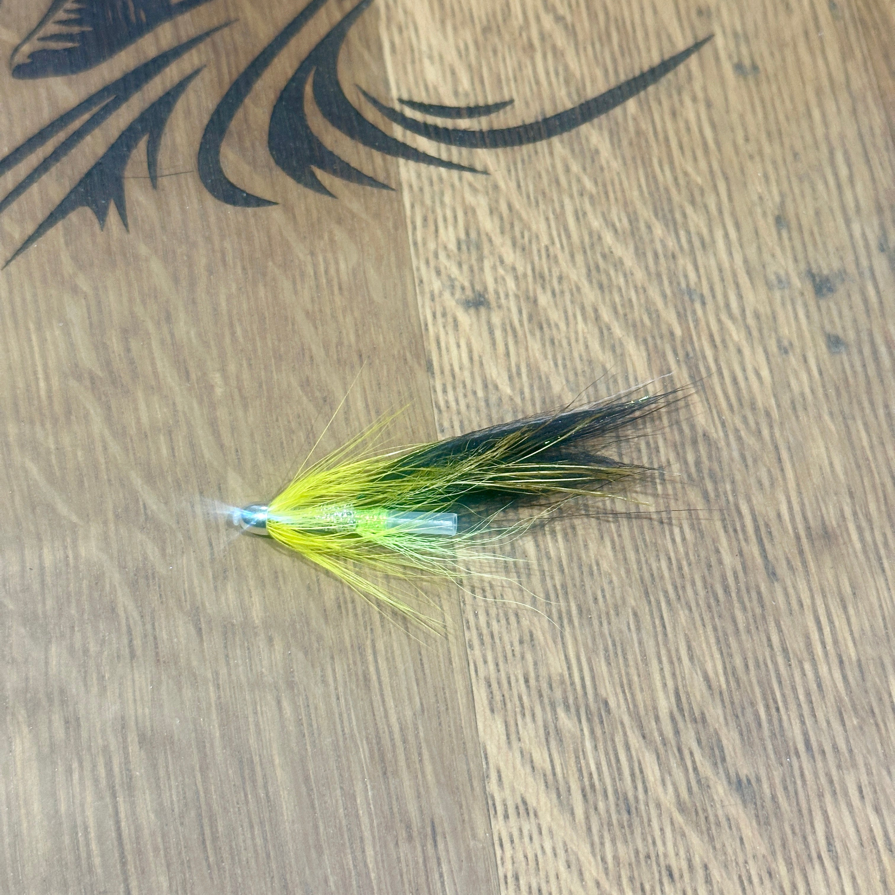 JJ Tube Fly flies Edwin Whyte Black & Yellow Large