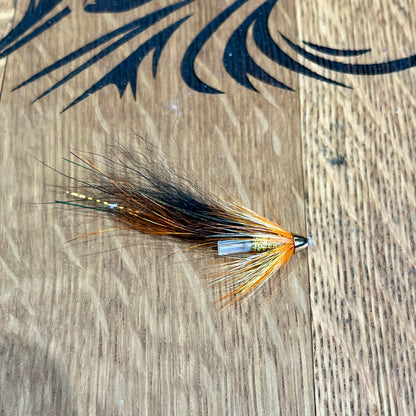 JJ Tube Fly flies Edwin Whyte Black & Orange Medium