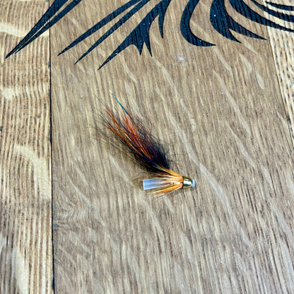 JJ Tube Fly flies Edwin Whyte Black & Orange Small
