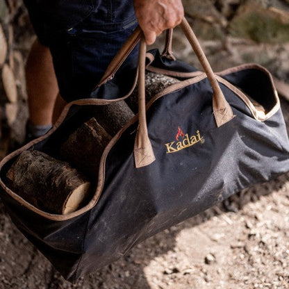 Kadai Log Carrier fire pit accessory kadai