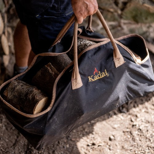 Kadai Log Carrier fire pit accessory kadai