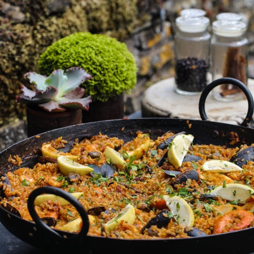 Kadai Paella Pan fire pit accessory kadai