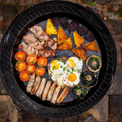 Kadai Paella Pan fire pit accessory kadai
