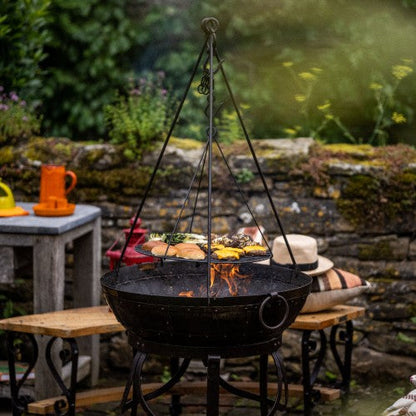 Kadai Swing Grill 60cm fire pit accessory kadai