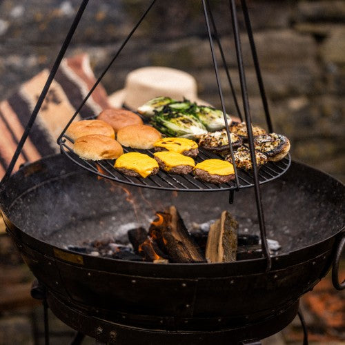 Kadai Swing Grill 80cm fire pit accessory kadai