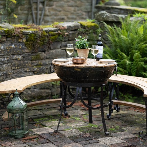 Kadai Natural Table Top - 80cm fire pit accessory kadai