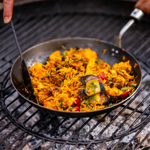 Kadai BBQ Frying Pan fire pit accessory kadai