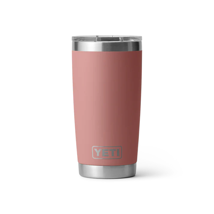 Rambler 20 oz Tumbler Variable Yeti Sandstone Pink