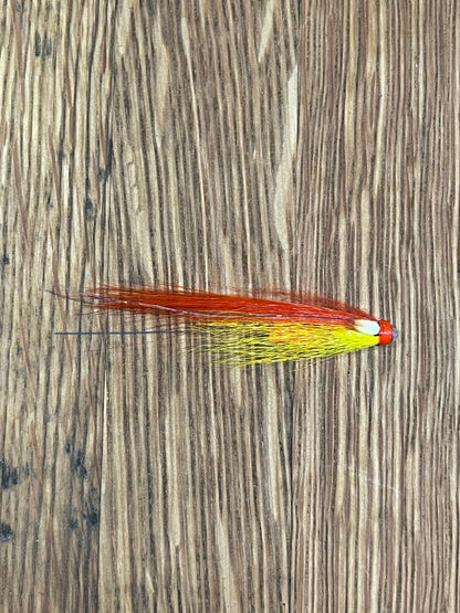 Tummel Tiger Spey Tail - Tube Fly  Shadow Flies 1/2" Copper Tube  