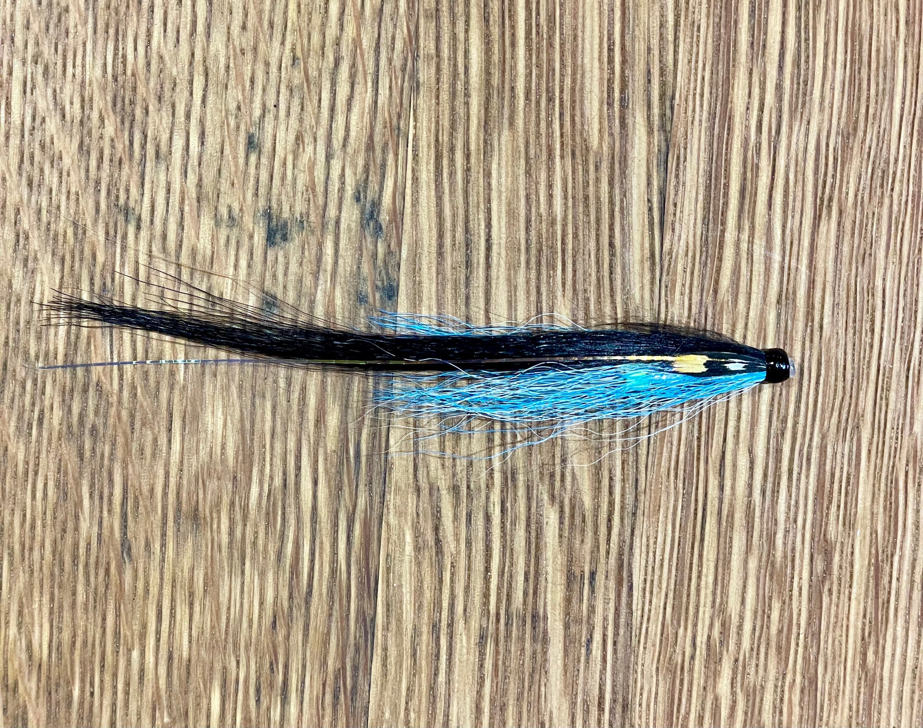 Herring Blue - Spey Tail - Tube Fly  Shadow Flies 1" Aluminium Tube  
