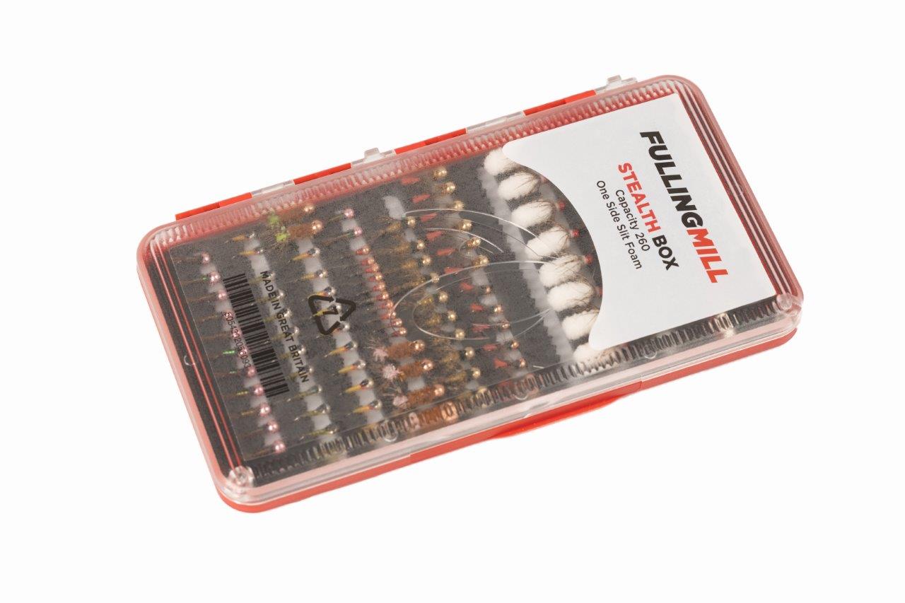 Fulling Mill - Stealth Fly Box fly box Fulling Mill Red