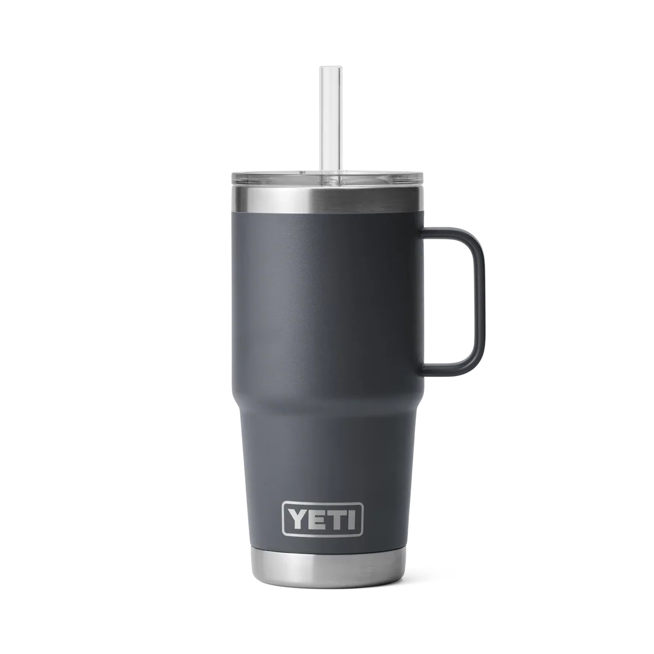 Rambler 25 oz Straw Mug yeti Yeti Charcoal