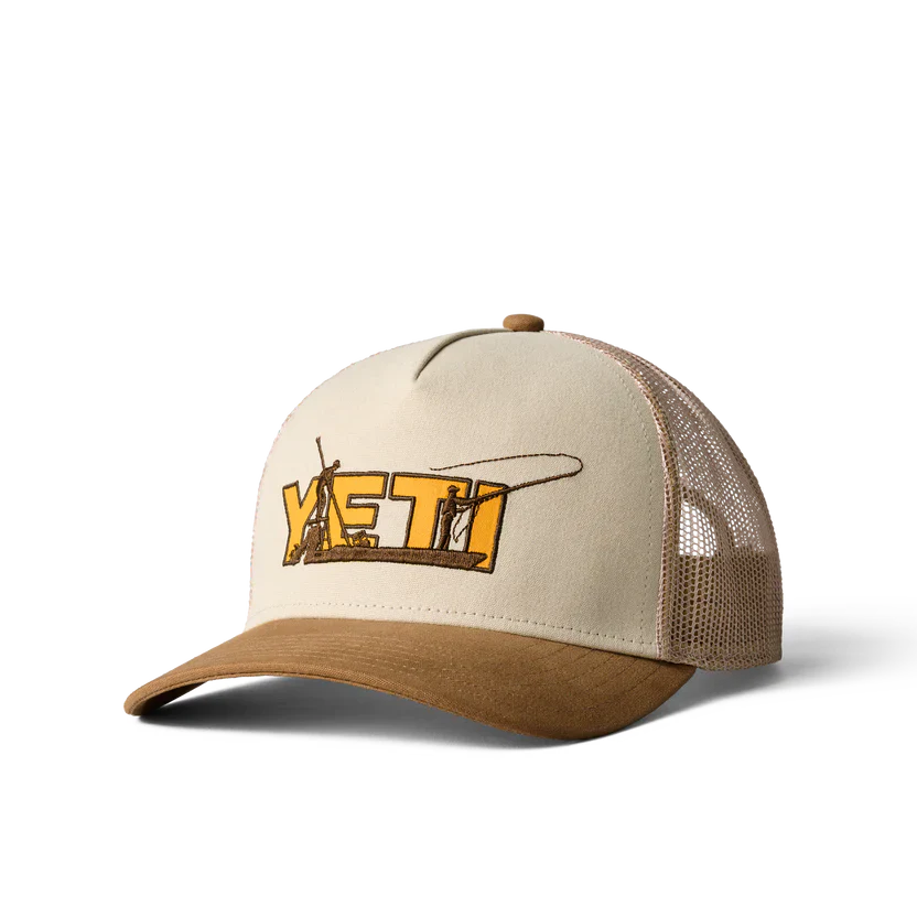 Skiff Trucker Hat  Yeti   