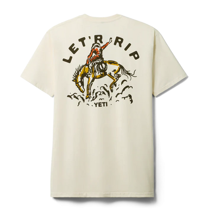 Yeti LET'R RIP Short sleeved T-Shirt clothing Yeti XL