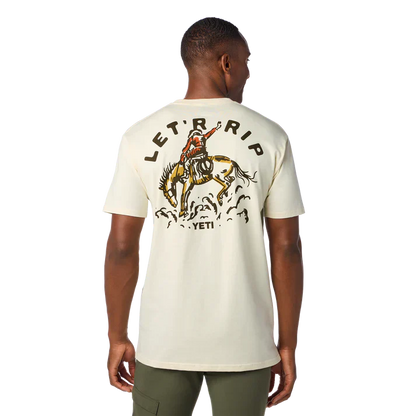 Yeti LET'R RIP Short sleeved T-Shirt clothing Yeti