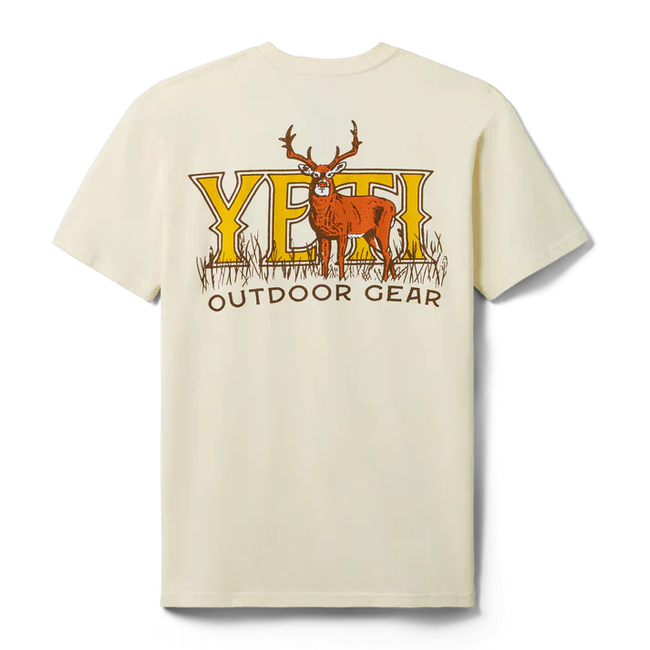 Yeti Whitetail Short sleeved T-Shirt clothing Yeti
