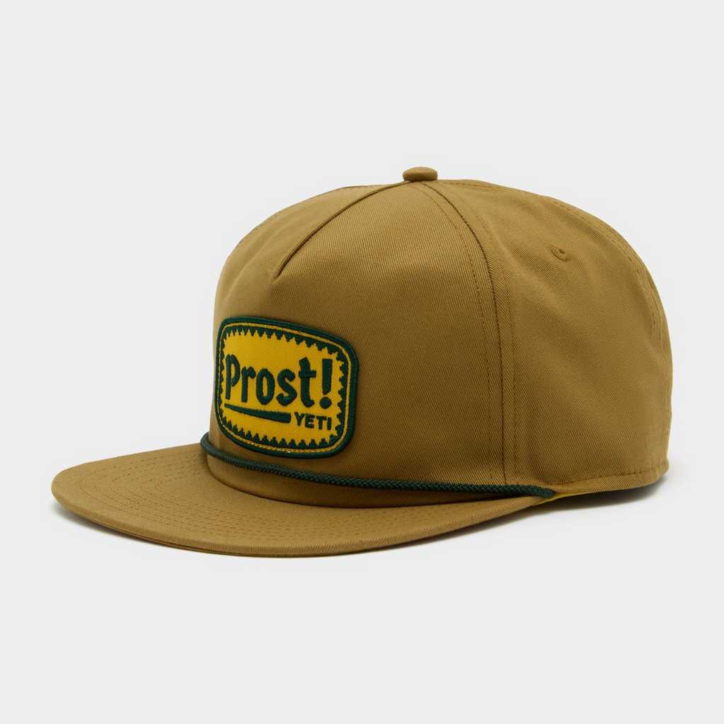 Yeti FLAT BRIM ROPE HAT Yeti Deer Brown