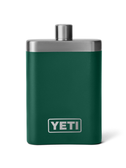 YETI Rambler Flask Yeti Black Forest Green