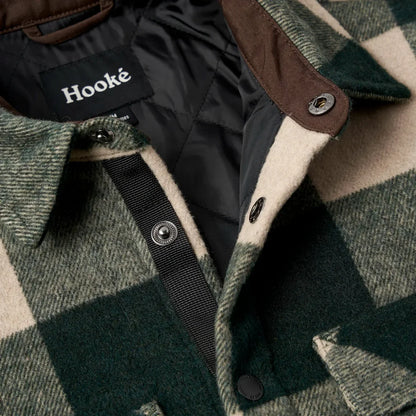 Hooké - Canadian Insulated Shirt - Forest Green & Safari Jacket Hooké