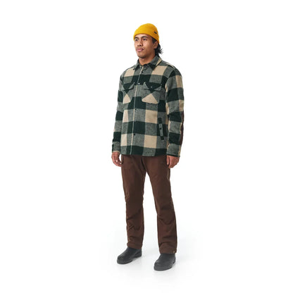 Hooké - Canadian Insulated Shirt - Forest Green & Safari Jacket Hooké