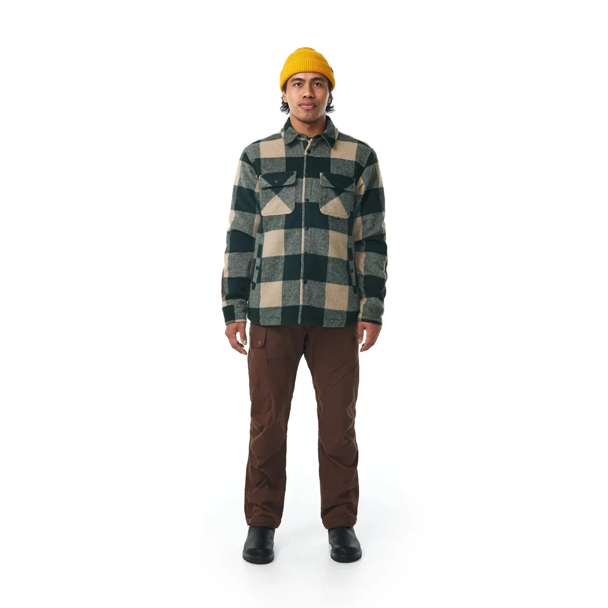 Hooké - Canadian Insulated Shirt - Forest Green & Safari Jacket Hooké