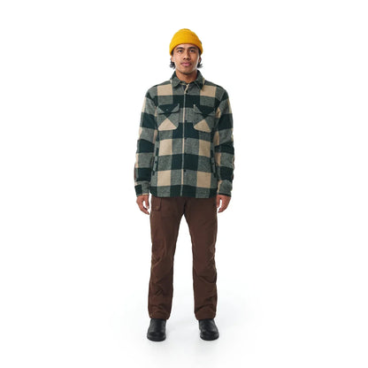 Hooké - Canadian Insulated Shirt - Forest Green & Safari Jacket Hooké