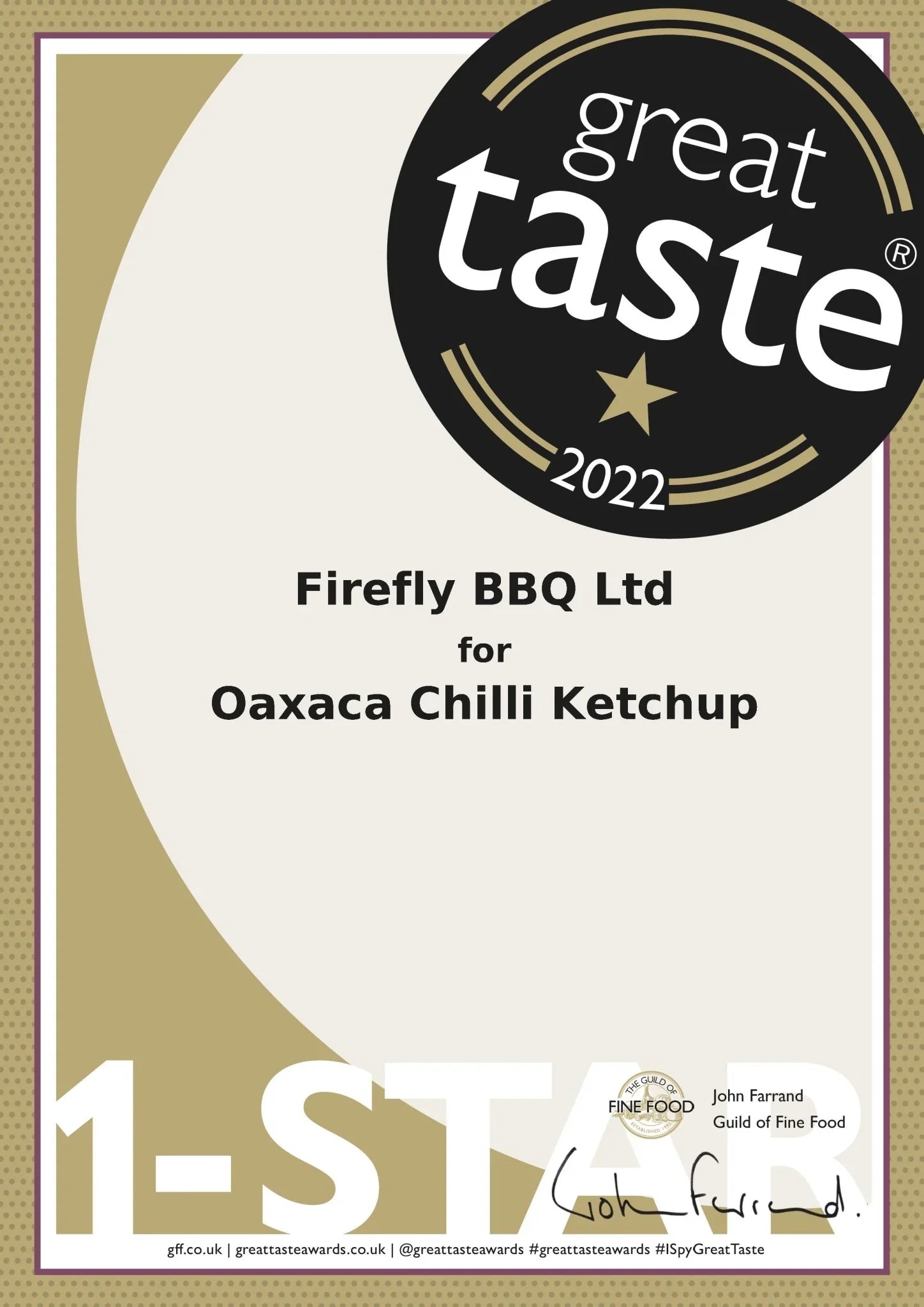 Oaxaca Ketchup FireFly