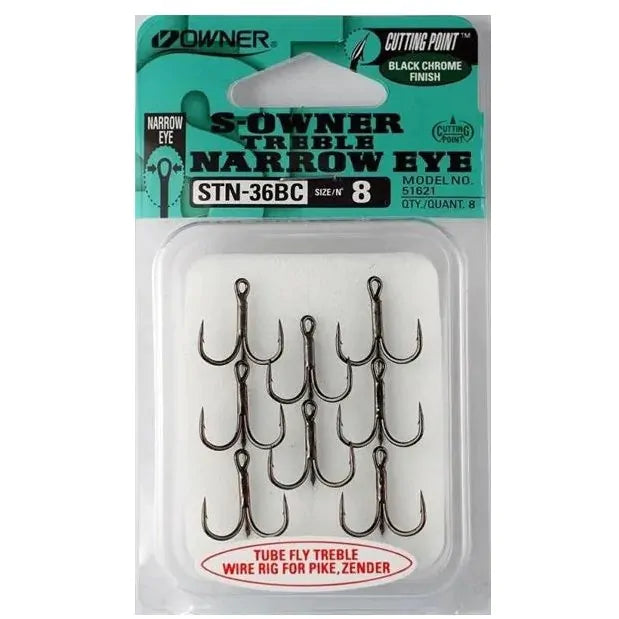 Owner Tube Treble Hook / Salmon, Sea Trout Dennett Outdoors 8