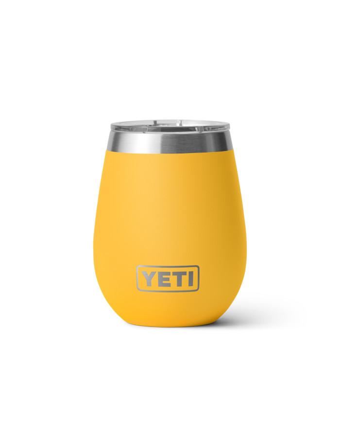 Rambler 10oz Wine Tumbler Variable Yeti Alpine Yellow  