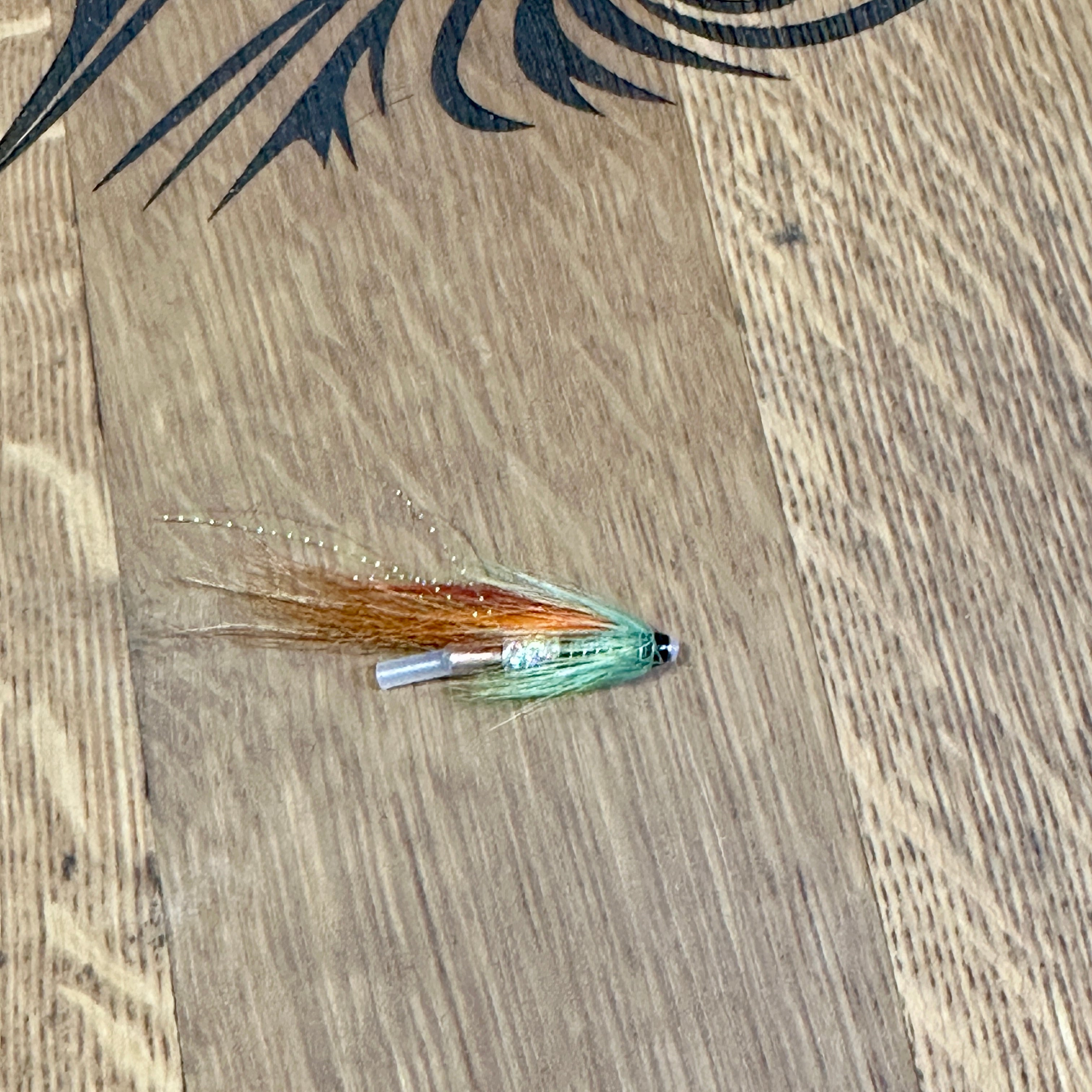 Shitey Whitey Tubes & Coneheads flies Edwin Whyte 1" Copper Black head
