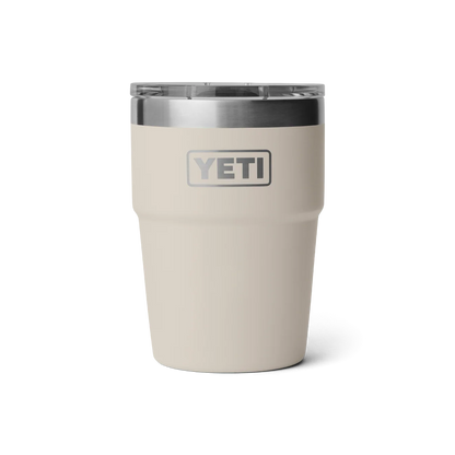 Rambler 16 oz Stackable Cup variable Yeti Cape taupe