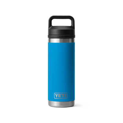 Rambler 18 oz Bottle with Chug Cap Variable Yeti Big Wave Blue