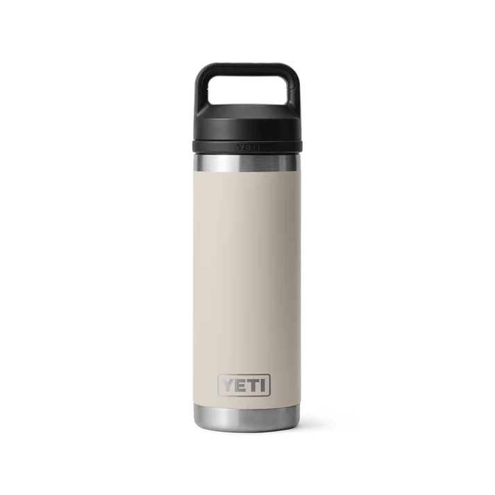 Rambler 18 oz Bottle with Chug Cap Variable Yeti Cape Taupe