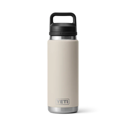 Rambler 26 oz Bottle Chug Variable Yeti Cape Taupe